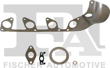 Ремкомплект турбокомпрессора AUDI  A3 (8P1) 2 06-12, 2 06-12, A3 (8PA) FA1. Артикул KT110130E