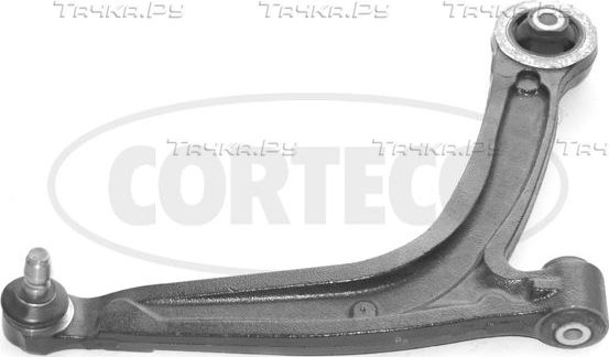 Поперечный рычаг передней подвески Corteco правый нижний для Ford KA II 2008-2016. Артикул 49399091