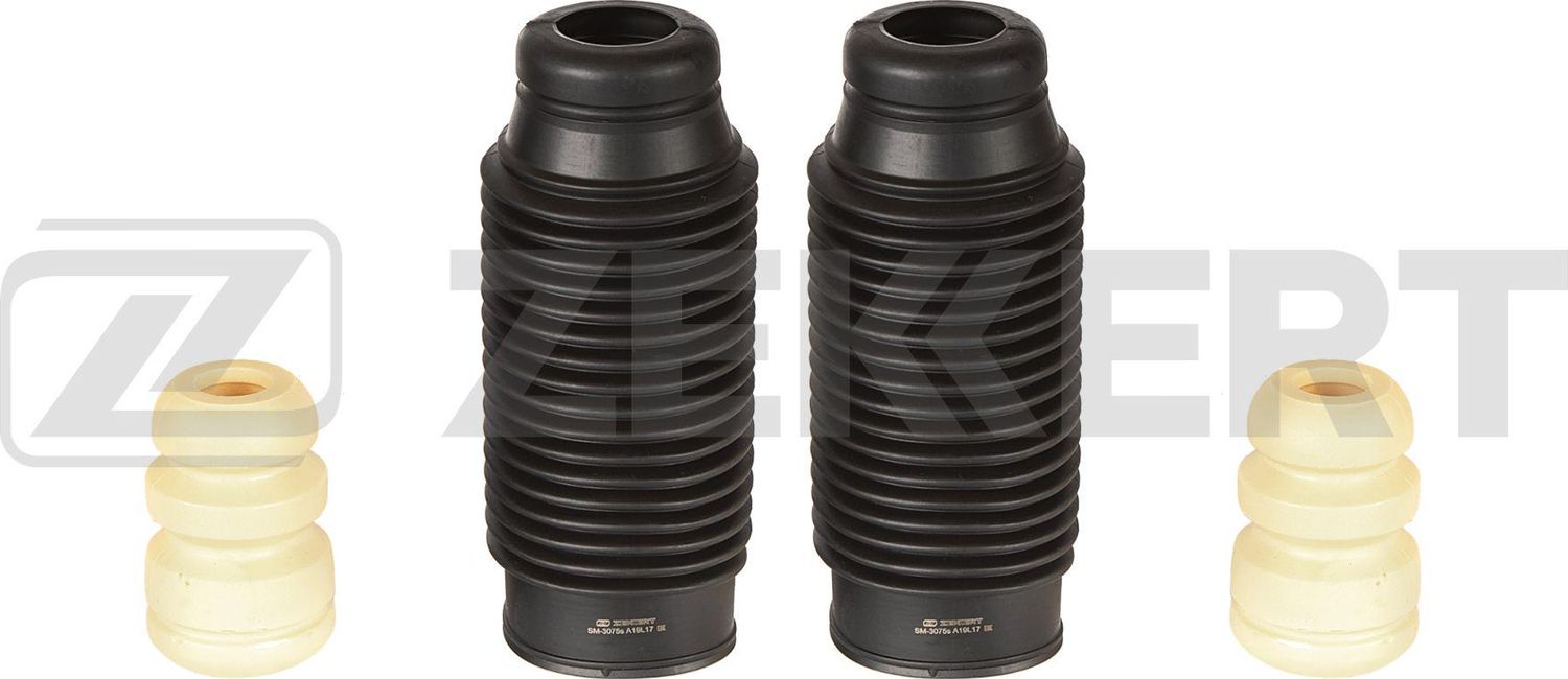 Комплект отбойников и пыльников амортизаторов (стоек) Zekkert (Полиуретан). Артикул SM-3075S