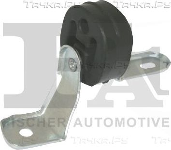 Кронштейн глушителя FA1 (резина/металл) задний левый для Audi A4 III (B7) 2002-2009. Артикул 113-969