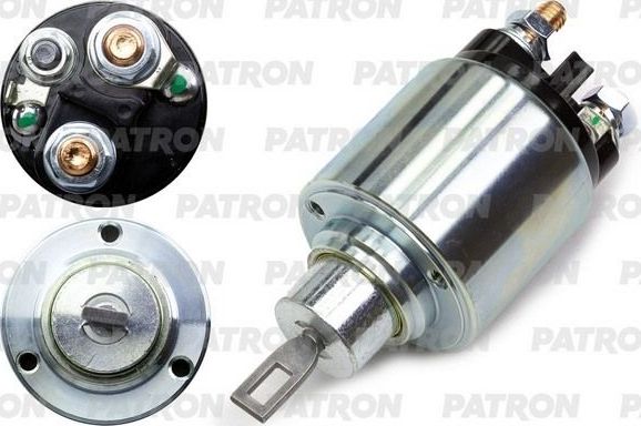 Реле стартера втягивающее Patron. Артикул PSS038