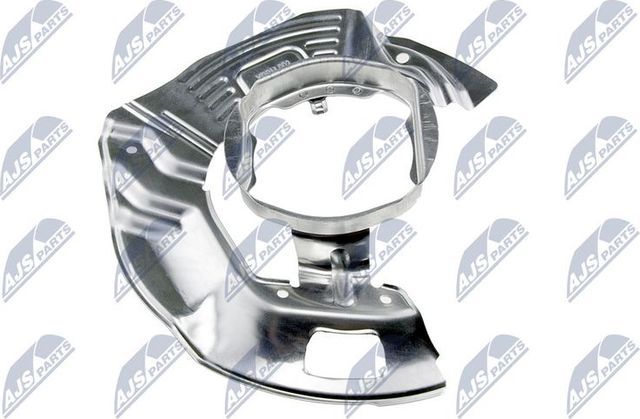 Кожух (щиток) тормозного диска NTY передний правый для BMW 5 IV (E39) 1995-2004. Артикул HTO-BM-003