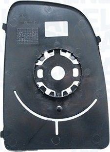 Зеркальное стекло бокового зеркала Magneti Marelli левое для Fiat Ducato III 2006-2026. Артикул 350319420270