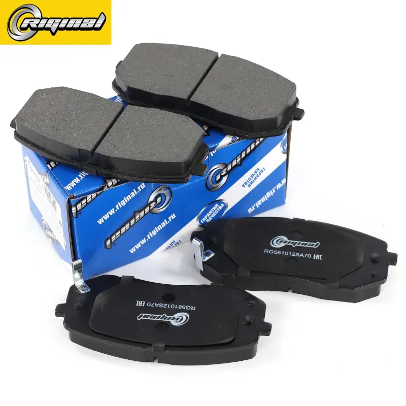 Колодки тормозные передние, комплект (Riginal). Артикул RG581012SA70