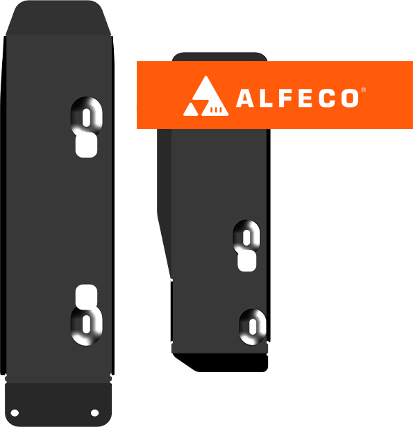 Защита Alfeco для трубок охлаждения инвертора (2 части) Nissan X-Trail T33 2022-2026. Артикул ALF.15.68