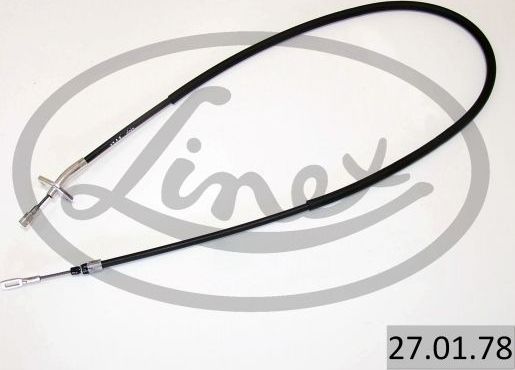 Трос ручника (тросик ручного тормоза) Linex передний правый для Mercedes-Benz Sprinter 904 1995-2006. Артикул 27.01.78