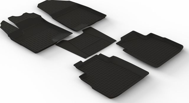 Коврики резиновые Seintex с высоким бортиком для салона Haval H7 2024-2026. Артикул 319266