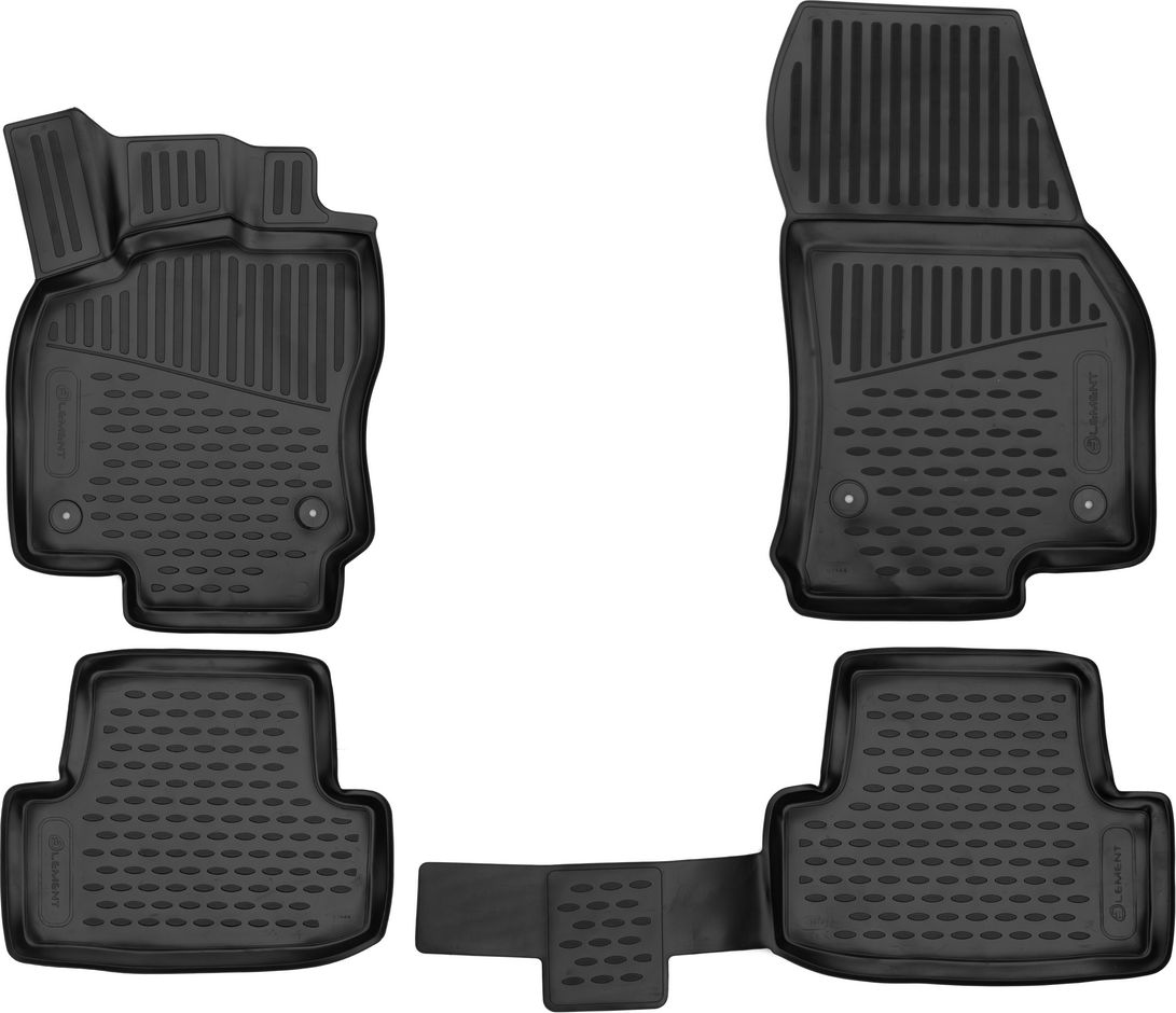 Коврики 3D Element для салона Skoda Karoq 2020-2026. Артикул ELEMENT3D02444210k