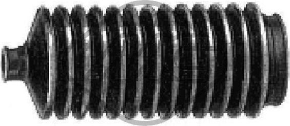 Пыльник рулевой рейки Metalcaucho (резина). Артикул 00758