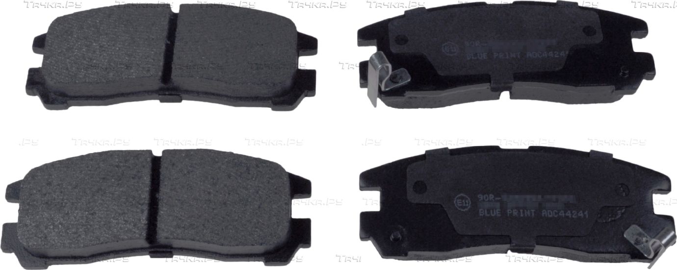 Тормозные колодки Blue Print задние для Mitsubishi Space Runner I 1991-1999. Артикул ADC44241