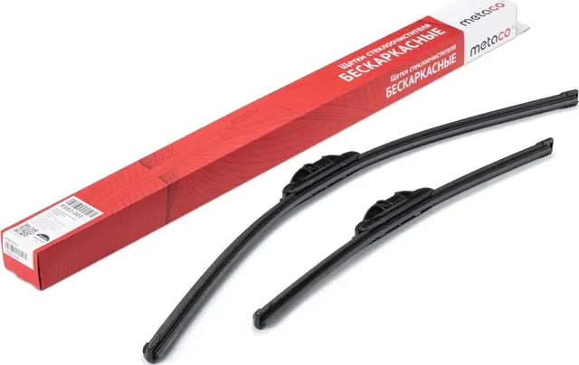 Щетки стеклоочистителя (к-кт) 650/420мм (Metaco). Артикул 9502001