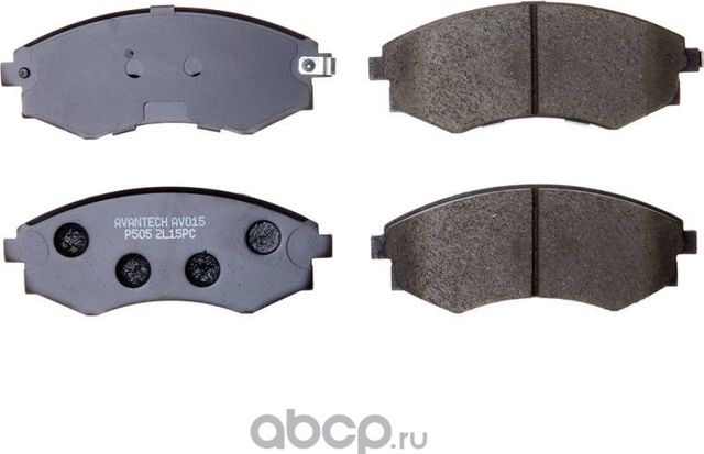 Колодки тормозные (Avantech). Артикул AV015