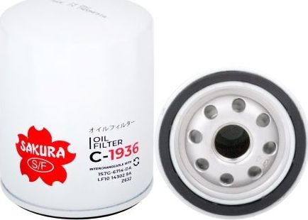Масляный фильтр Sakura. Артикул C-1936SBP