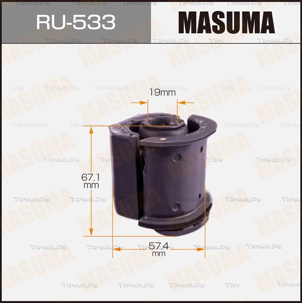 Сайлентблок переднего рычага подвески Masuma. Артикул RU-533
