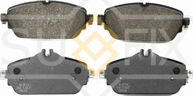 Колодки тормозные передние (Sufix). Артикул SX1307