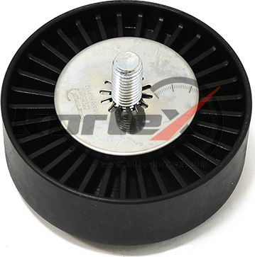 Ролик направляющий поликлинового ремня (Kortex). Артикул KTP1027
