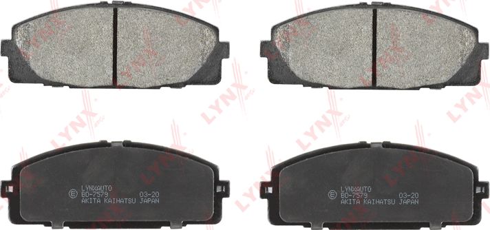 Тормозные колодки LYNXauto. Артикул BD-7579
