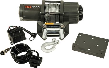 Лебёдка электрическая 12V 4Revo S3 3500 lbs 1588 кг (стальной трос). Артикул 4R-W351A