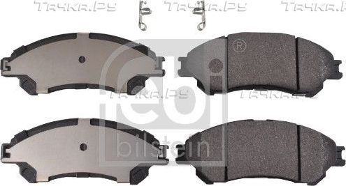 Тормозные колодки Febi Bilstein передние для Suzuki Vitara II 2015-2026. Артикул 116275
