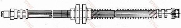Тормозной шланг TRW. Артикул PHB483