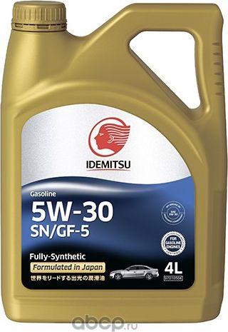 Масло мотор. IDEMITSU F-S SN/GF-5 5W30 (4л). Артикул 30021326746