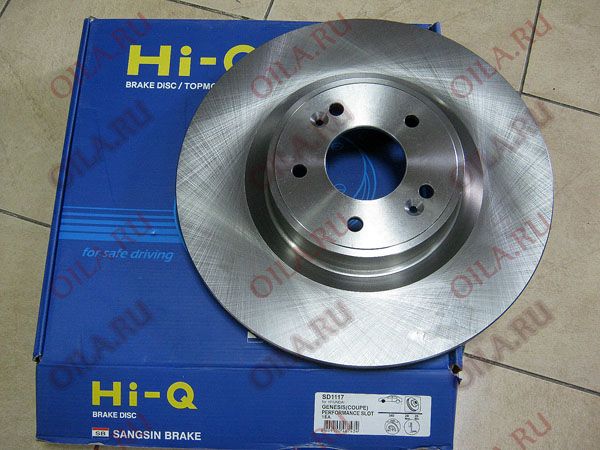 Тормозной диск Sangsin Hi-Q. Артикул SD1117