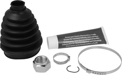 Пыльник шруса (комплект) Metelli (резина). Артикул 13-0449