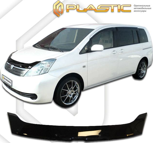 Дефлектор СА Пластик для капота (Classic черный) Toyota Isis 2004–2026. Артикул 2010010103057