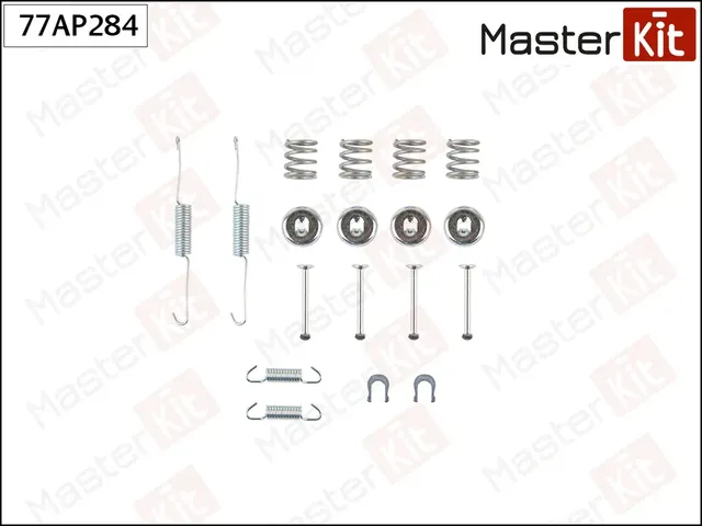 Ремкомплект крепления тормозных колодок (Master KIT). Артикул 77AP284