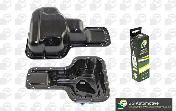 Масляный поддон картера двигателя BGA. Артикул SP9102