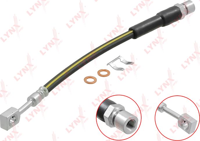 Тормозной шланг LYNXauto. Артикул BL-4408