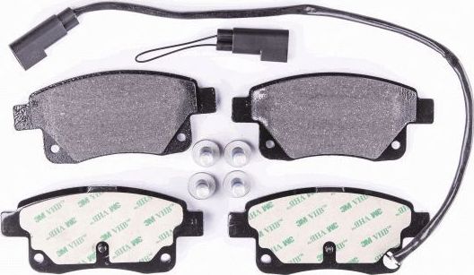 Тормозные колодки Hella. Артикул 8DB 355 012-781