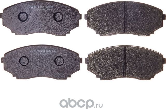 Колодки тормозные (Avantech). Артикул AV286