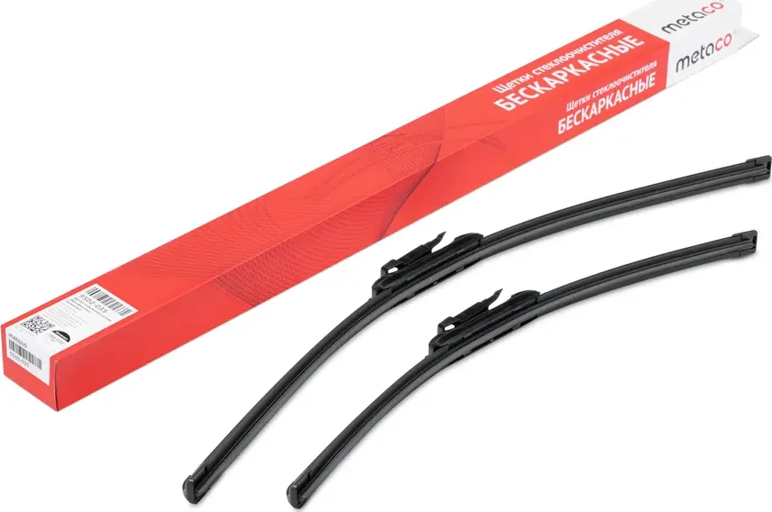 Щетки стеклоочистителя (к-кт) 700/530мм (Metaco). Артикул 9502035
