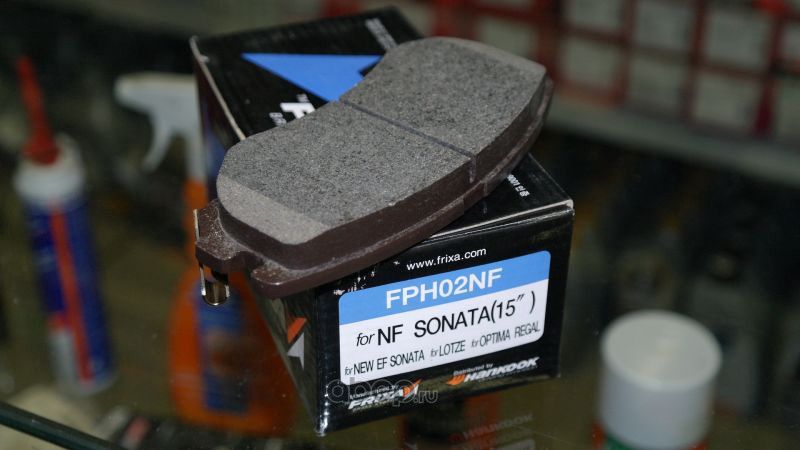 Колодки тормозные HYUNDAI Sonata 5,Tucson,Elantra XD KIA Magentis передние (4шт. (Frixa). Артикул FPH02NF