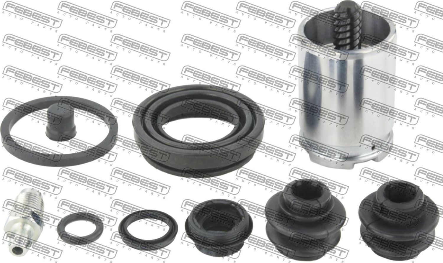 Ремкомплект тормозного суппорта Febest. Артикул 1276-ACCR-KIT