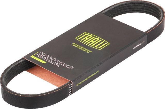 Приводной ремень поликлиновой Trialli (EPDM (Этилен-пропиленовый каучук)) для Volvo S60 II 2010-2014. Артикул 5PK628E