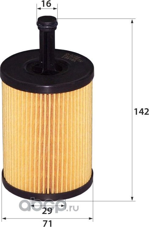 O-016E HU719/7X (масляная вставка) (RB-Exide). Артикул O016E