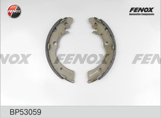 Тормозные колодки Fenox. Артикул BP53059