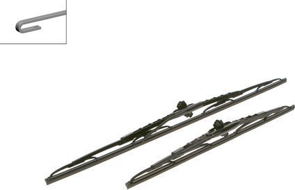Щетки стеклоочистителя (дворники) Bosch Twin. Артикул 3 397 118 321