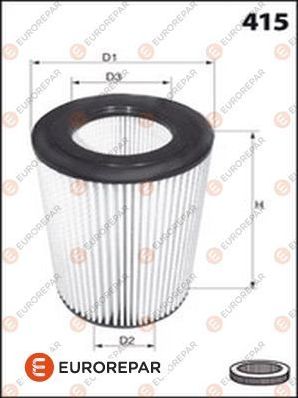 Воздушный фильтр Eurorepar для Smart Fortwo I (W450) 1998-2007. Артикул E147297