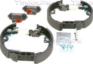 Тормозные колодки Bosch SuperPro задние для Ford Focus I 1998-2005. Артикул 0 204 114 603