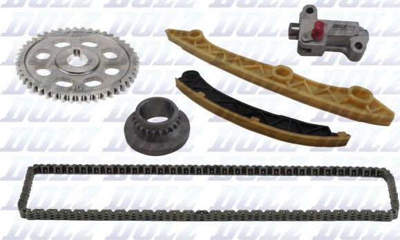 Цепь ГРМ Dolz для Toyota iQ 2009-2015. Артикул SKCH076