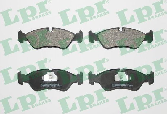 Тормозные колодки LPR передние для Daewoo Espero 1991-1999. Артикул 05P304