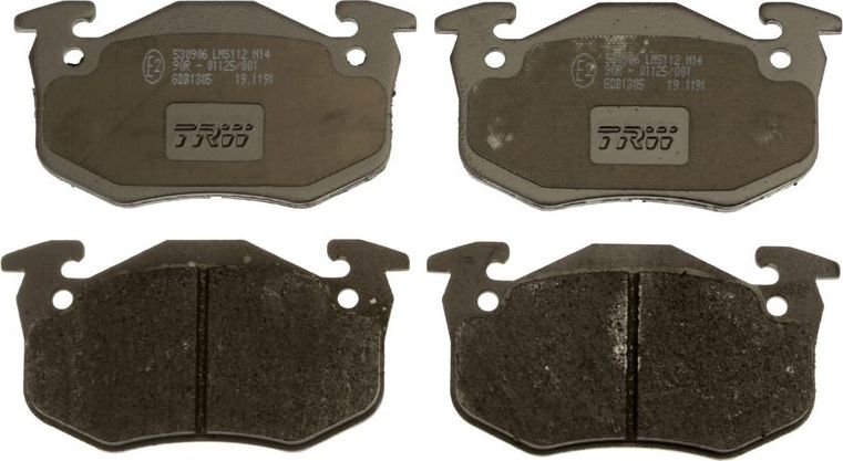 Тормозные колодки TRW COTEC. Артикул GDB1305