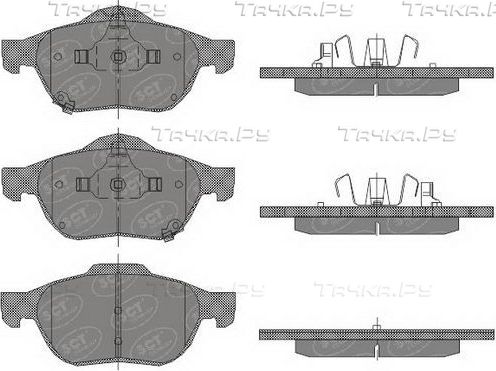 Тормозные колодки SCT-Germany. Артикул SP 446 PR
