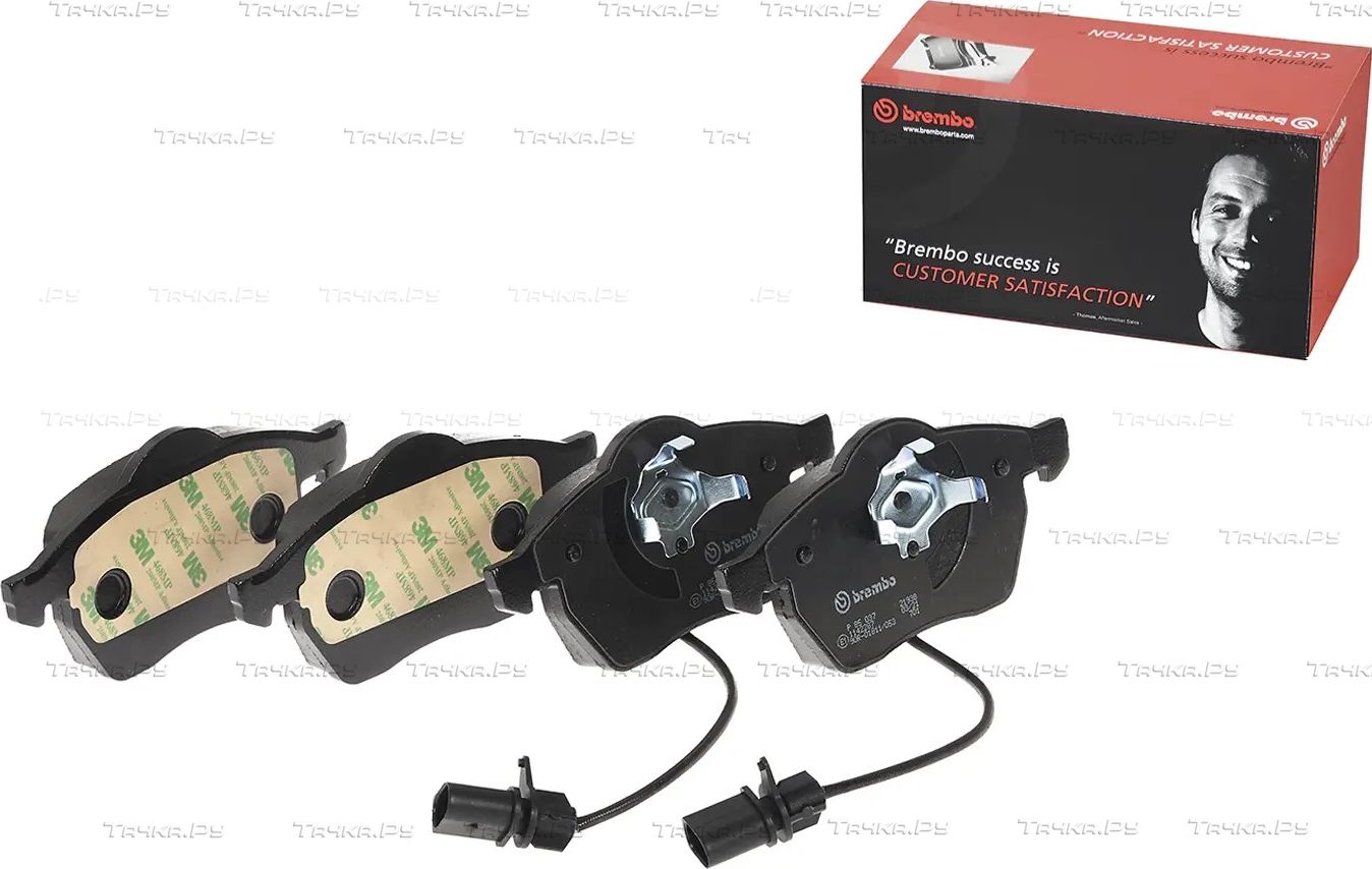 Тормозные колодки Brembo Directional передние для Audi A4 I (B5) 1995-2001. Артикул P 85 037