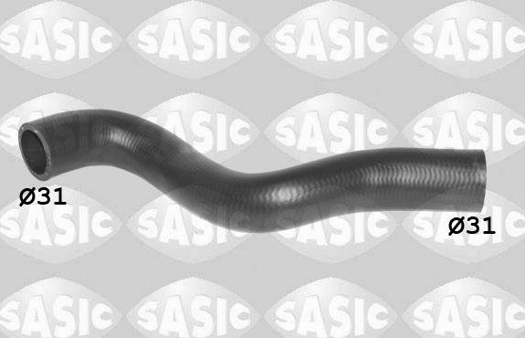 Патрубок радиатора (системы охлаждения) Sasic правый верхний для SEAT Mii 2011-2019. Артикул 3406463