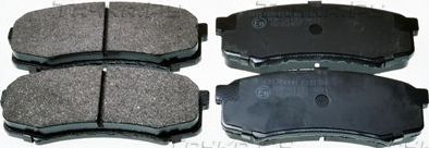 Тормозные колодки Denckermann задние для Toyota 4Runner IV 2002-2009. Артикул B111216