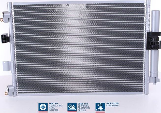 Радиатор кондиционера (конденсатор) Nissens (алюминий). Артикул 940463